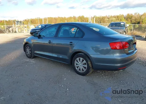 2011 Volkswagen Jetta 2.0L S из США, поврежденный, VIN 3VW2K7AJ2BM377204